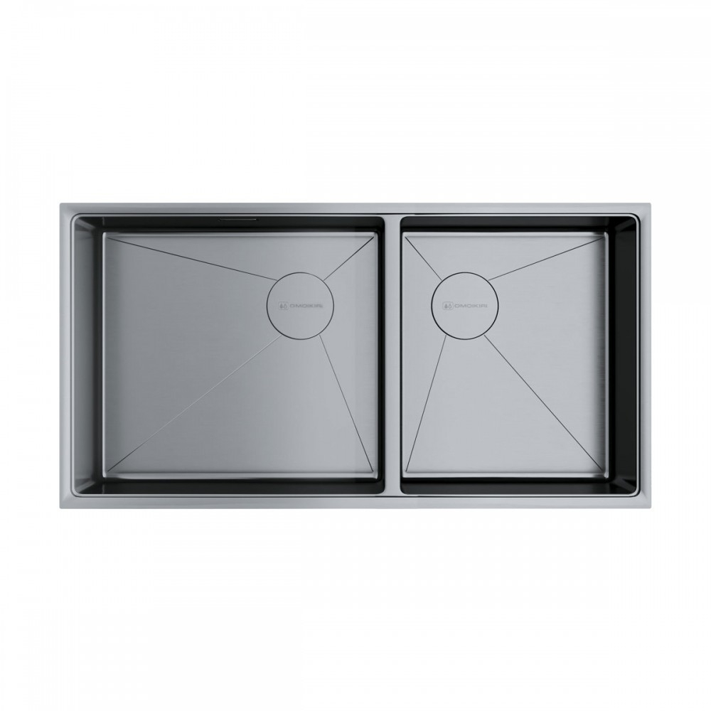 Кухонная мойка Omoikiri Taki 85-2-LB-U/IF-IN Side