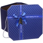 Коробка подарочная «Близкому человеку» 21*21*16 см, синий