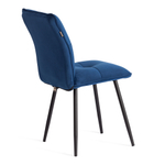 Стул обеденный Sweet LT, велюр, Blue (синий), 41х55х88 см
