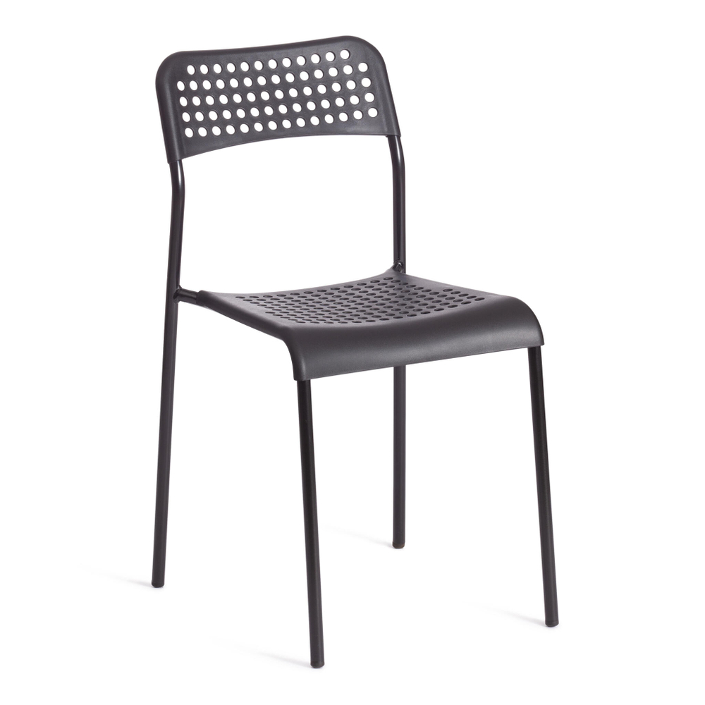 Стул ADDE (mod. C-049) металл/пластик, 39 х 49 х 78 см, Black (черный)