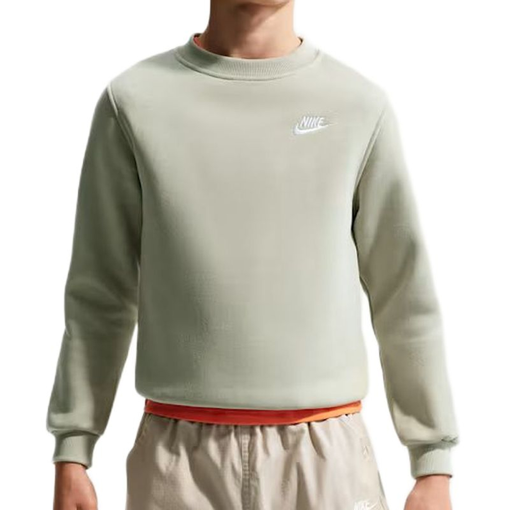 Детская теннисная куртка Nike Kids Sportswear Club Fleece - spruce fog/white