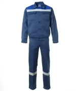 Костюм СТАНДАРТ-2 с СОП куртка, ПК, т.синий/ вас (52-54) 182-188
