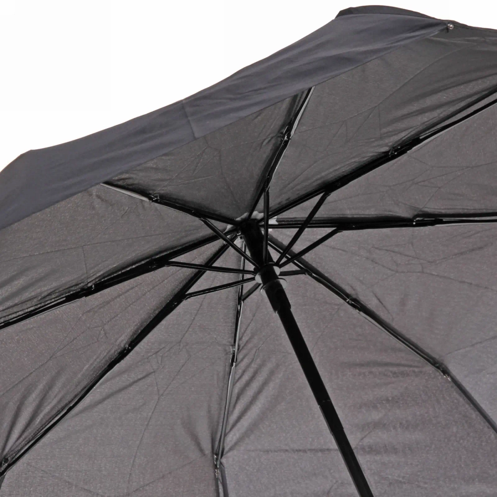 Зонт мужской автомат «Ultramarine - Эстет», цвет черный, ручка крючок, d98см