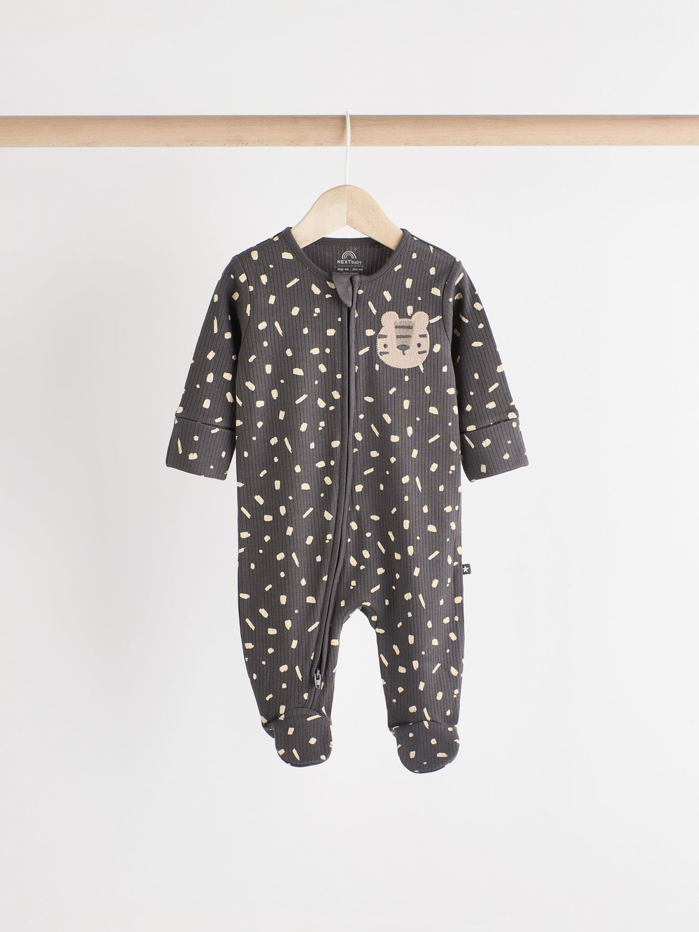 Комбинезон / Cлип для малышей Next N26-413, 3 шт., Бежевый, Серый