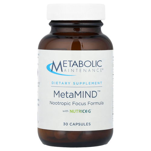 Metabolic Maintenance, MetaMIND ™, 30 капсул