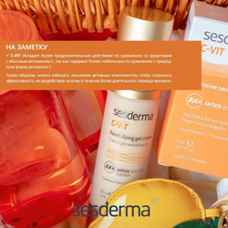 Sesderma C-VIT Revitalizing Gel Cream - Омолаживающий крем-гель с витамином С, 50 мл