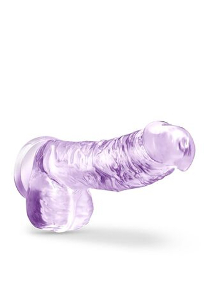 Сиреневый фаллоимитатор 6 Inch Crystalline Dildo - 15,2 см. (Цвет: сиреневый)