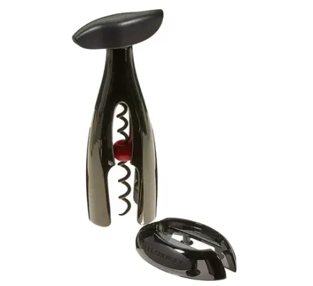 Le Creuset Штопор с резаком для фольги черный