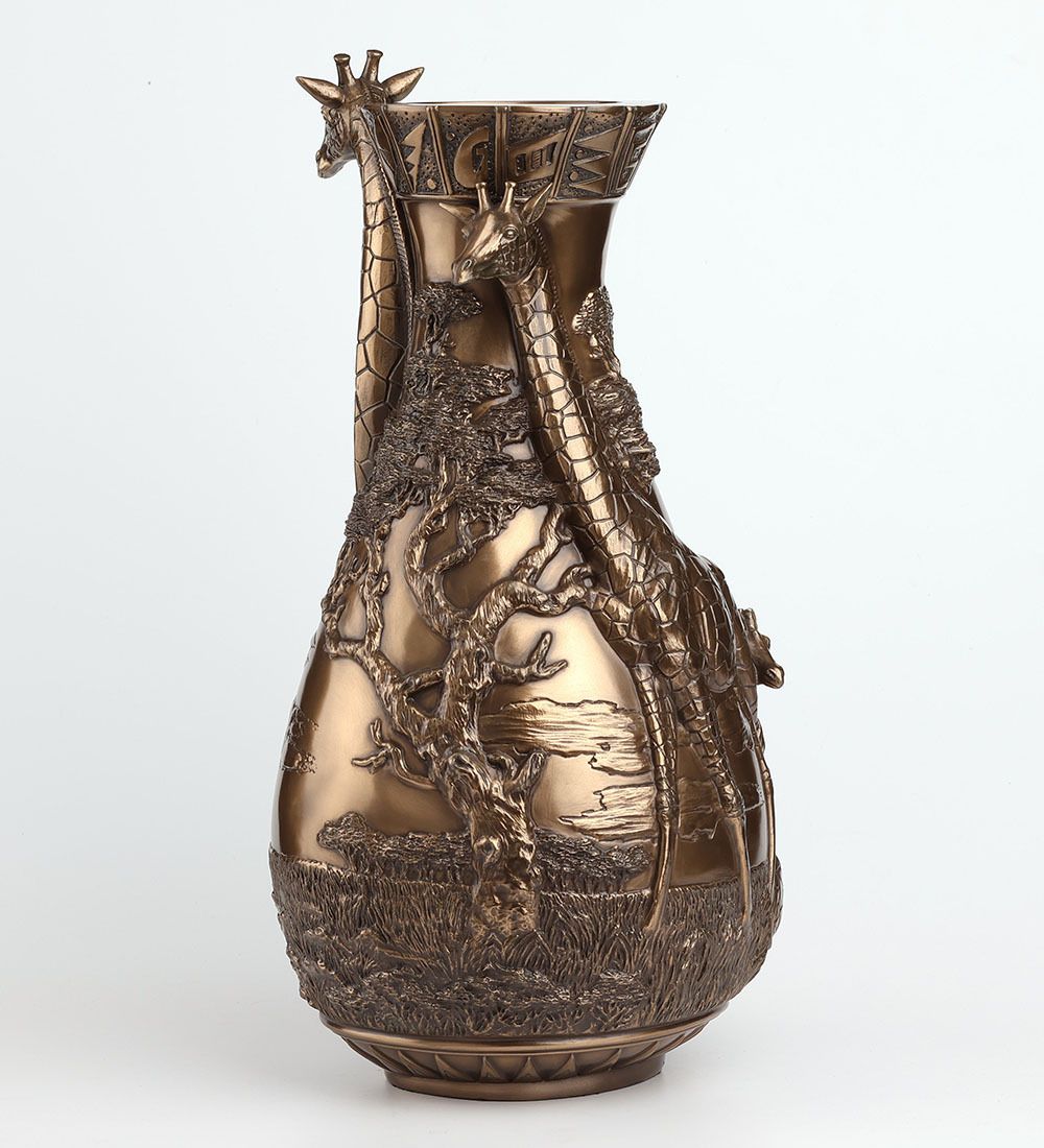 Veronese WS-1397 Ваза «Сафари - жирафы»