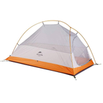 Палатка Naturehike Cloud Up Base 1-местная, алюминиевый каркас, оранжевая, CNK2450WS032-1WBOR