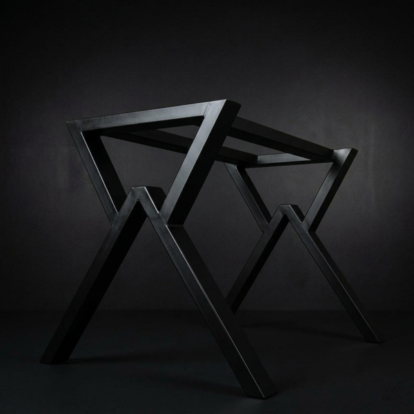 Подстолье из металла в стиле лофт №25