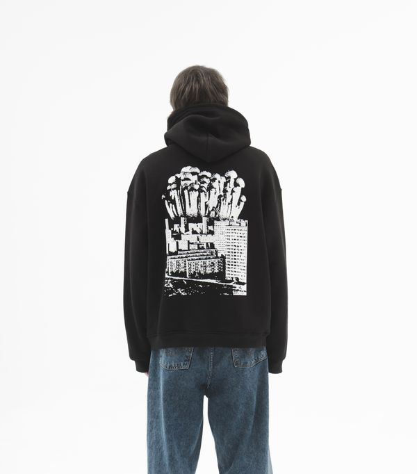 Худи Omen черный - фото 2