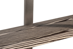 Стеллаж 120х33х185см Garda Decor Zebrano