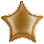 Шар фольгированный Звезда 46 см (Золотой)