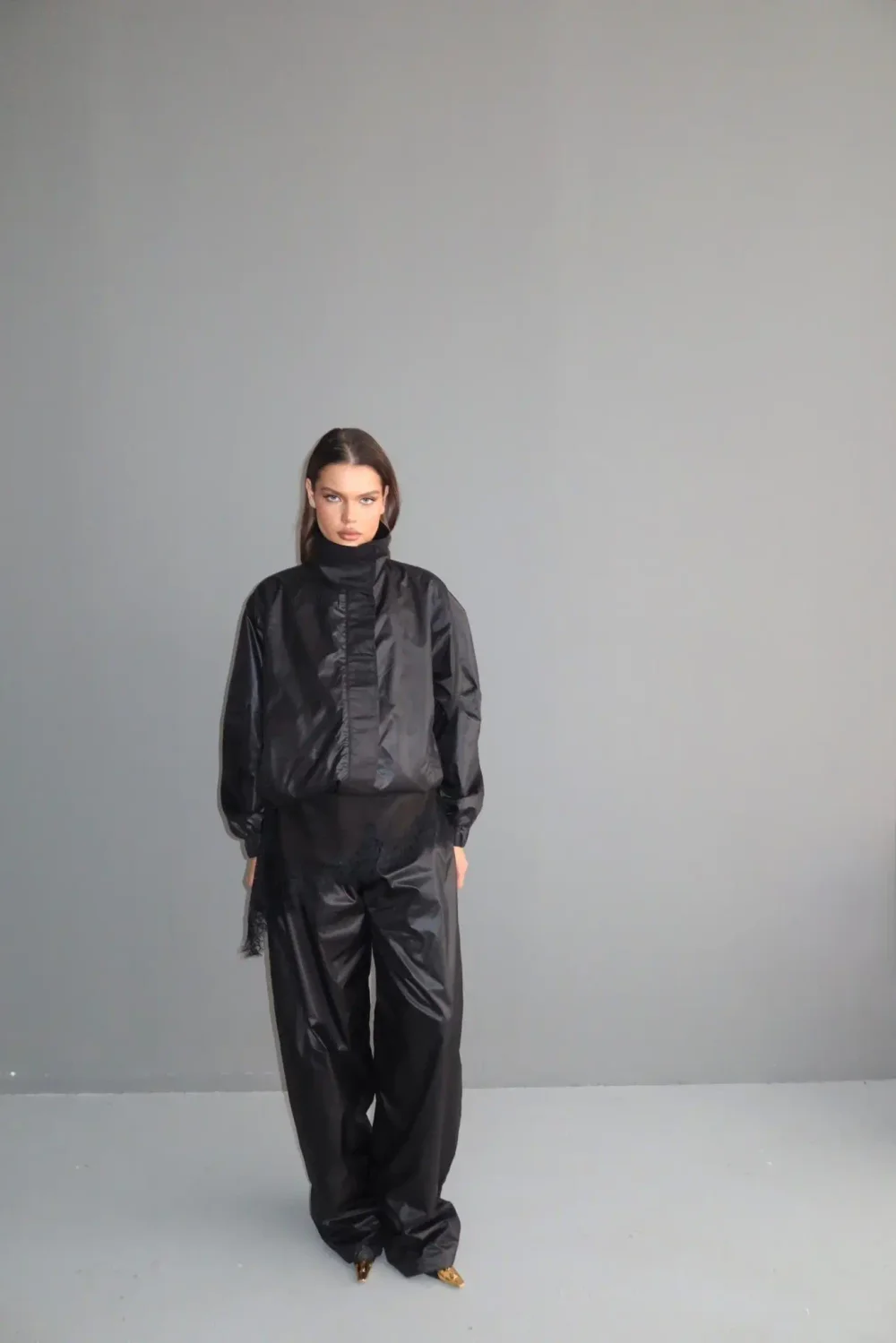 Брюки на резинке, Черный