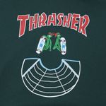 Худи Thrasher Doubles Hood (forest green)