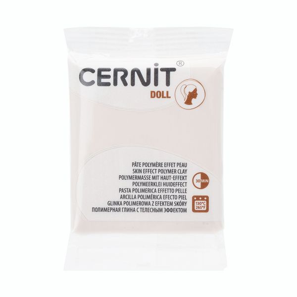 Полимерная глина Cernit Doll 56 г, 042 бисквитный