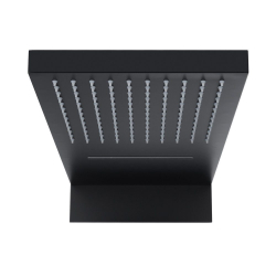 Душевая система Black&White Universe с термостатом, черная матовая (UK8330B)