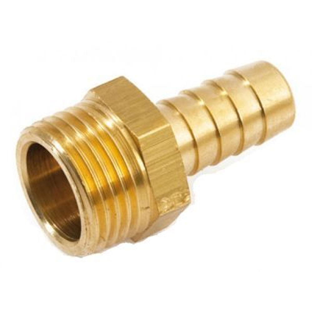 520 Штуцер 1/2" н. 9мм никель