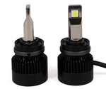Светодиодные лампы H8/H9/H11/H16 Sariti K7 с обманкой, с вентилятором, 5300K, 12V, 56W (комплект, 2шт)