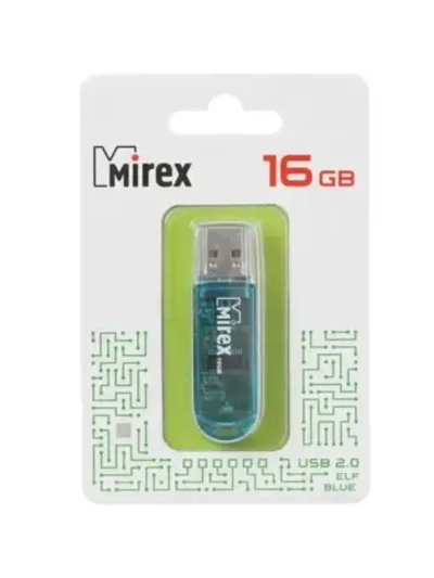 Память USB Flash 16 ГБ Elf 13600-FMUBLE16 BLUE