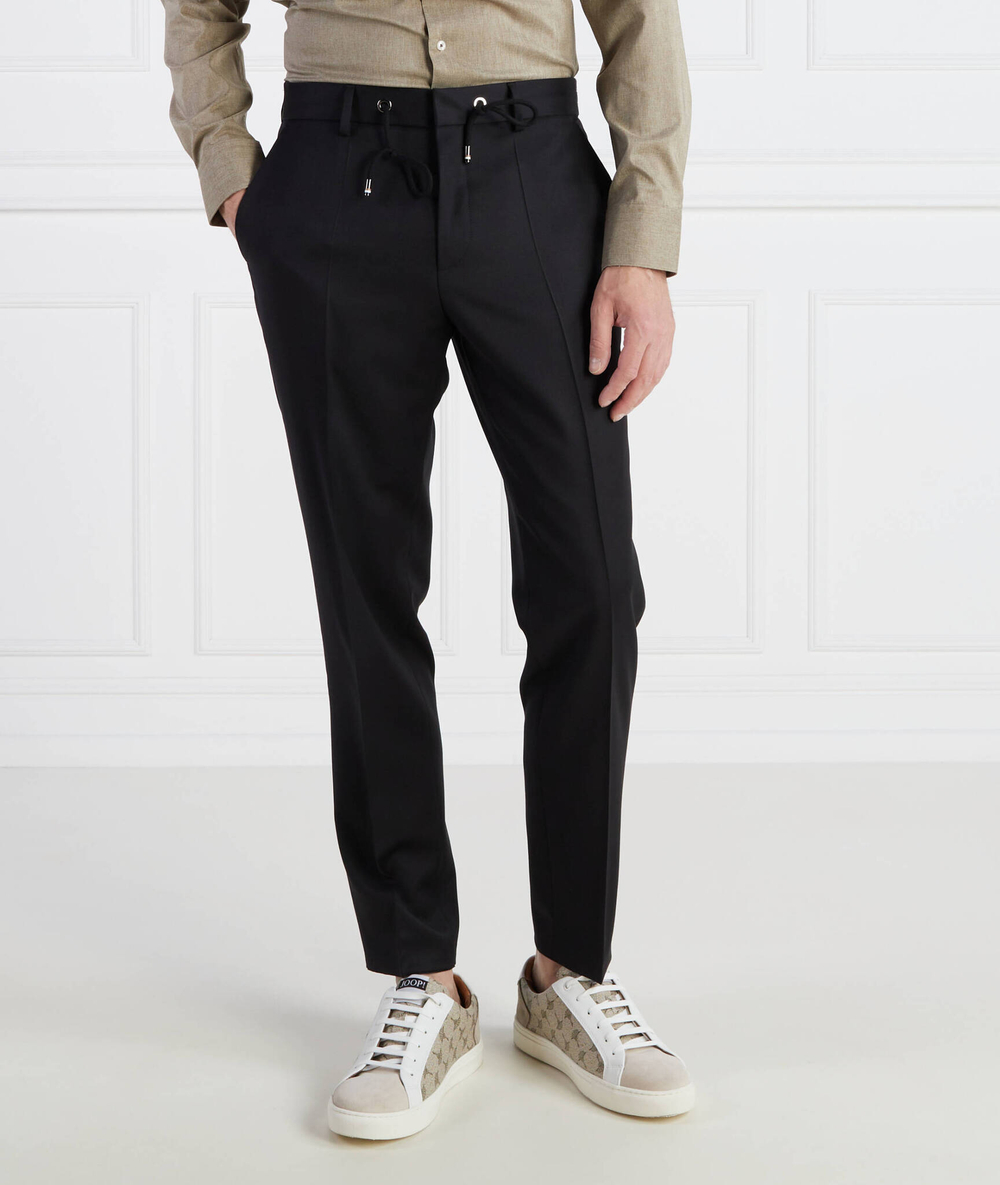 хлопковое штаны h-genius-ds-b1 BOSS BLACK - черный(50469169)