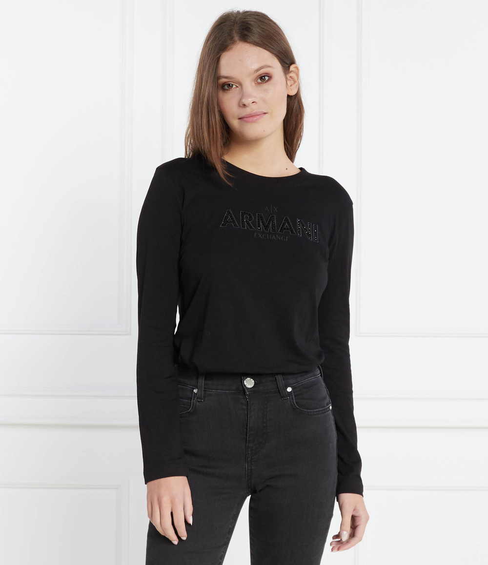 Блузка Armani Exchange - черный(6RYT49 YJ3RZ)