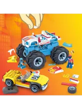 Конструктор Hot Wheels Роджер Доджер и Гонщик GYG22