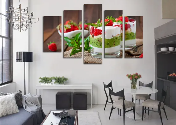Модульная картина "Лакомное ассорти"