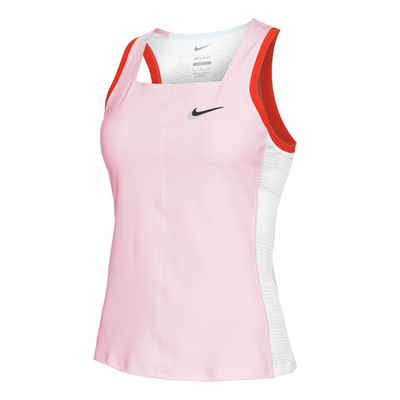 Женская теннисная майка Nike Court Dri-Fit Slam Tank Top Women - Pink, White