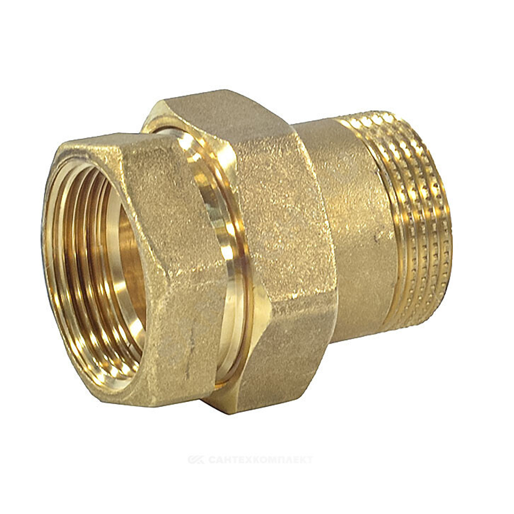Соединитель латунь американка Ду 32 (1 1/4") прямой ВР/НР R18SP Giacomini R18SPY006