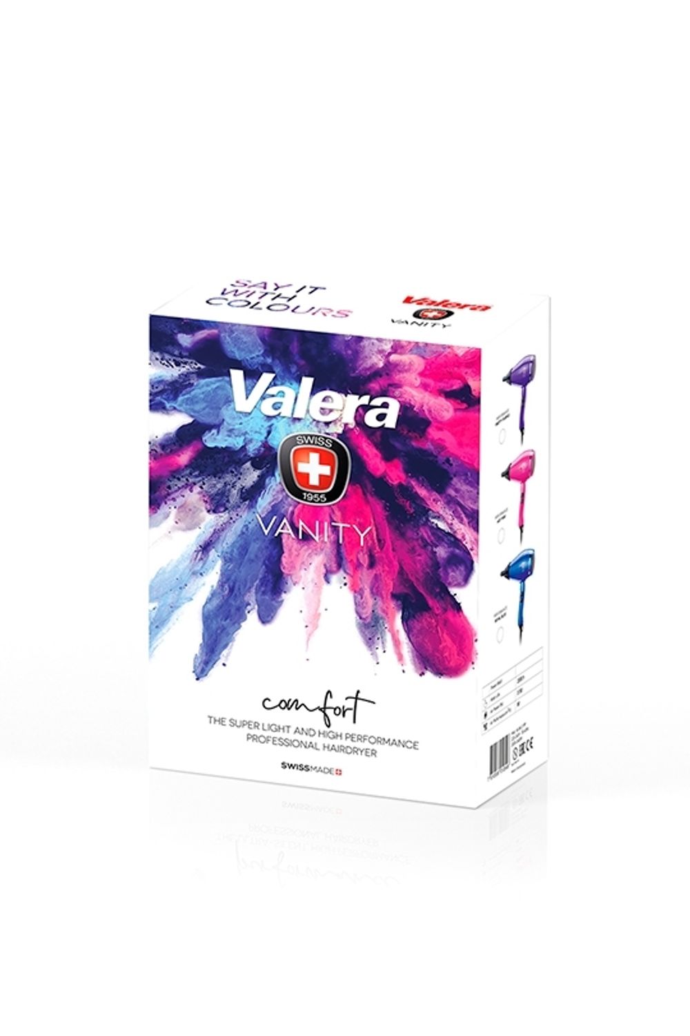 Профессиональный фен Valera Vanity Comfort Hot Pink Rotocord (VA 8601 HP) - 6