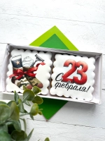 Имбирные пряники подарок на 23 февраля