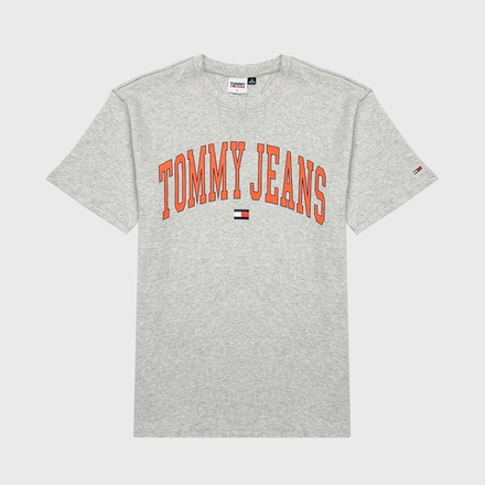 Футболка Tommy Jeans Collegiate Logo Silver Grey Heather