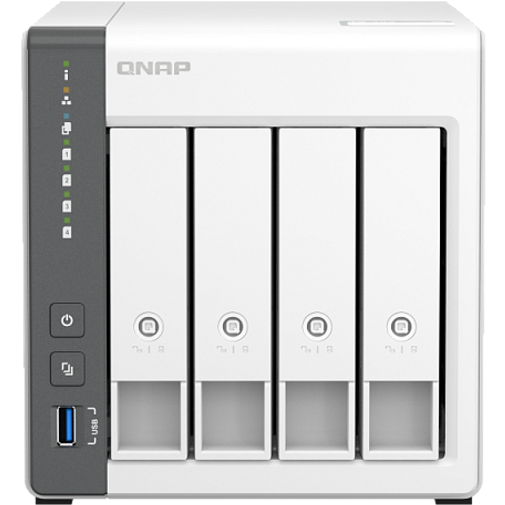 Сетевое хранилище (NAS) QNAP D4 (Rev. C)