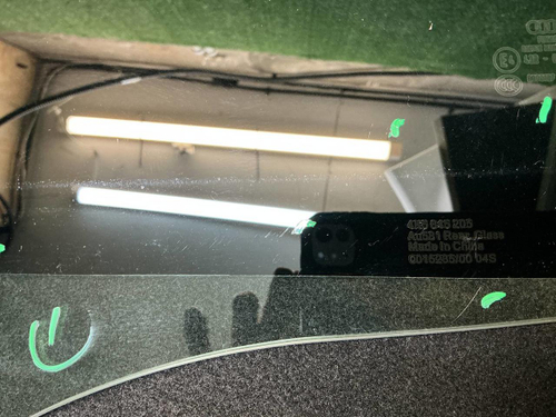 Стекло двери заднее левое Audi A6 5 C8 (2018-н.в.)