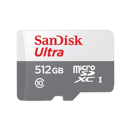 Карта памяти SanDisk Ultra microSDXC 512GB UHS-I, R 100 МБ/с