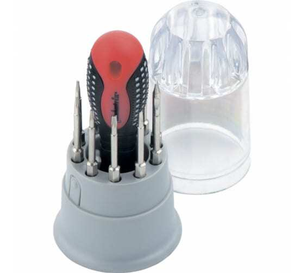 ОТВЕРТОК ДЛЯ ТОЧНЫХ РАБОТ FUSION НАСАДКАМИ 11ПР 3-Х КОМП/РУКОЯТКА.MATRIX 11582