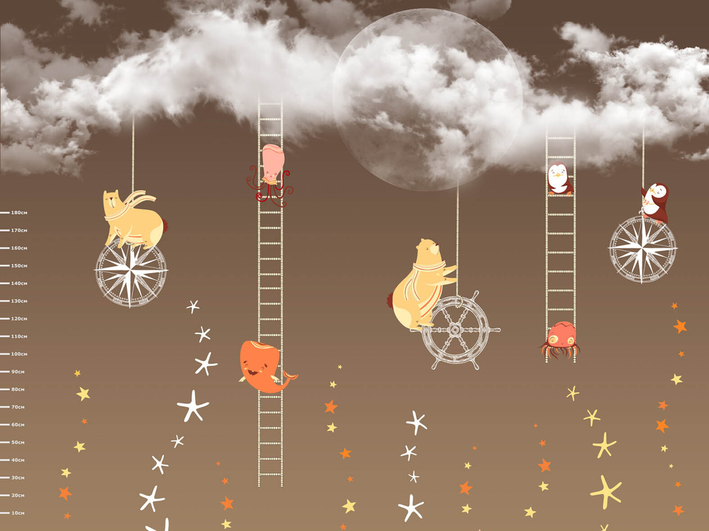 Дизайнерские обои Wall Street Funny Tour