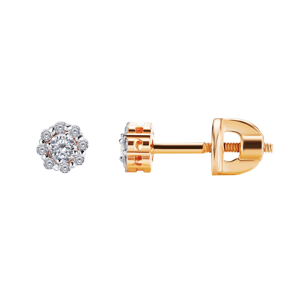 Серьги из золота 585 пробы