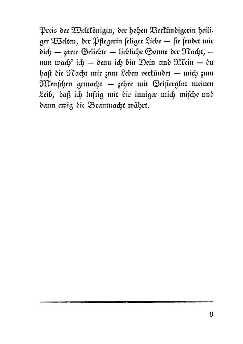 Hymnen an die Nacht. Die Christenheit oder Europa | Novalis