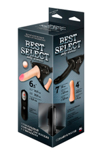 Пояс BEST SELECT с 3 насадками ( с вибрацией)