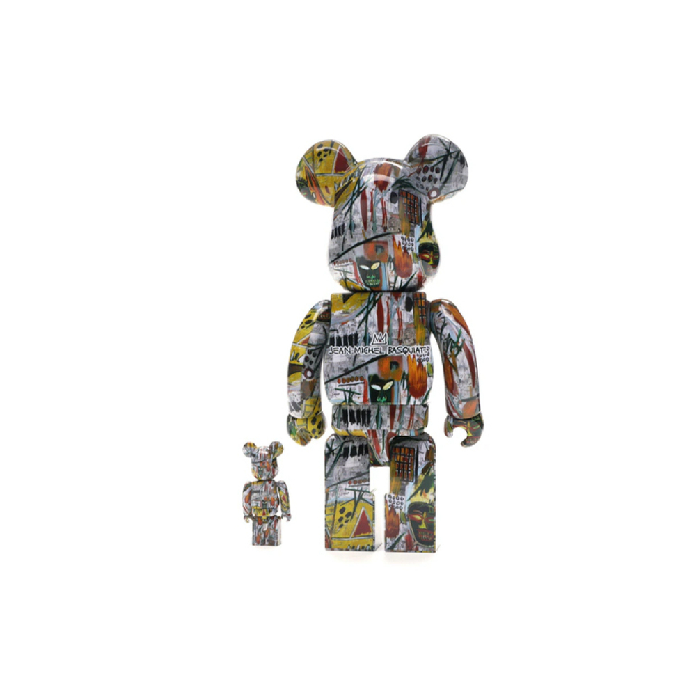 Дизайнерские игрушки BE@RBRICK Jean Michel Basquiat 7cm/28cm/70cm, Basquiat-1