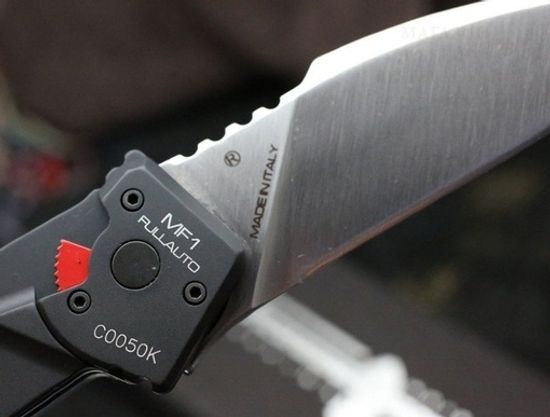 Складной нож Extrema Ratio 133MF1F.AUTOSATR - -автомат "MEDIUM FOLDERS" c клинком из стали Böhler N690, рукоять Anticorodal®