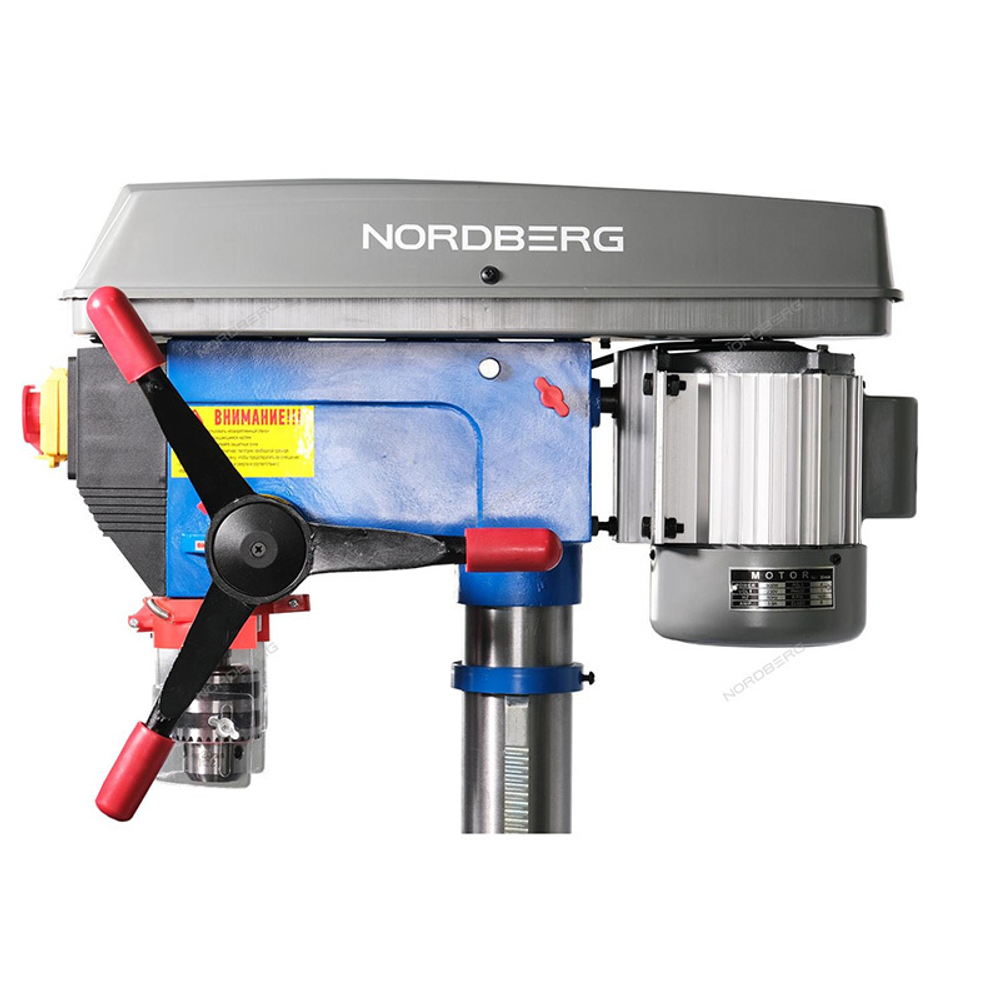 NORDBERG (ND25120) Станок сверлильный 900Вт, 20мм, макс расстояние до стола 685мм, 12 скоростей, тиски