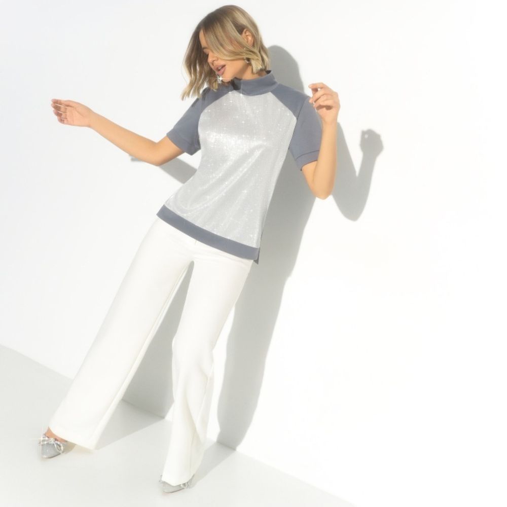 Водолазка Фирменное приветствие (silver) Charutti (Акция)