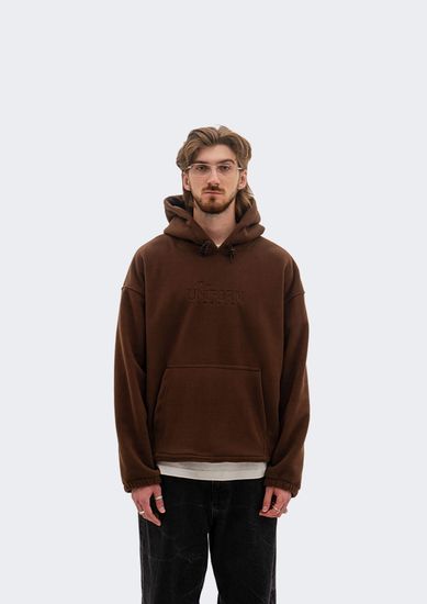 Худи UNIFORM Fleece Locals коричневый