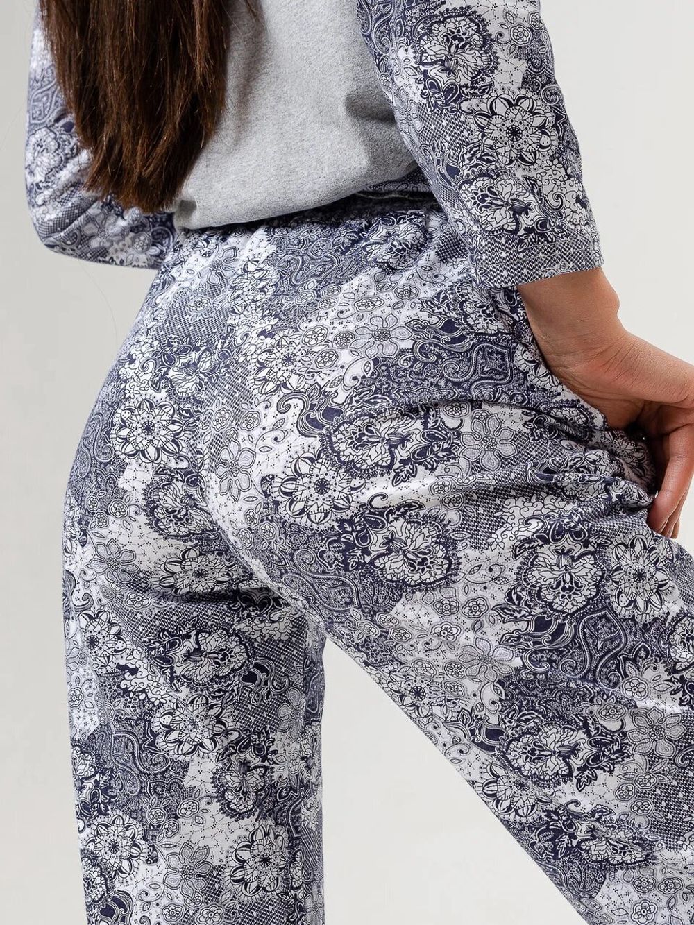 Уют костюм (серый) Lena Basco (Акция)