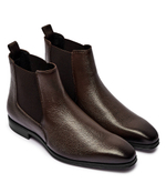 Кожаное челси Theon BOSS BLACK - коричневый(50529228)