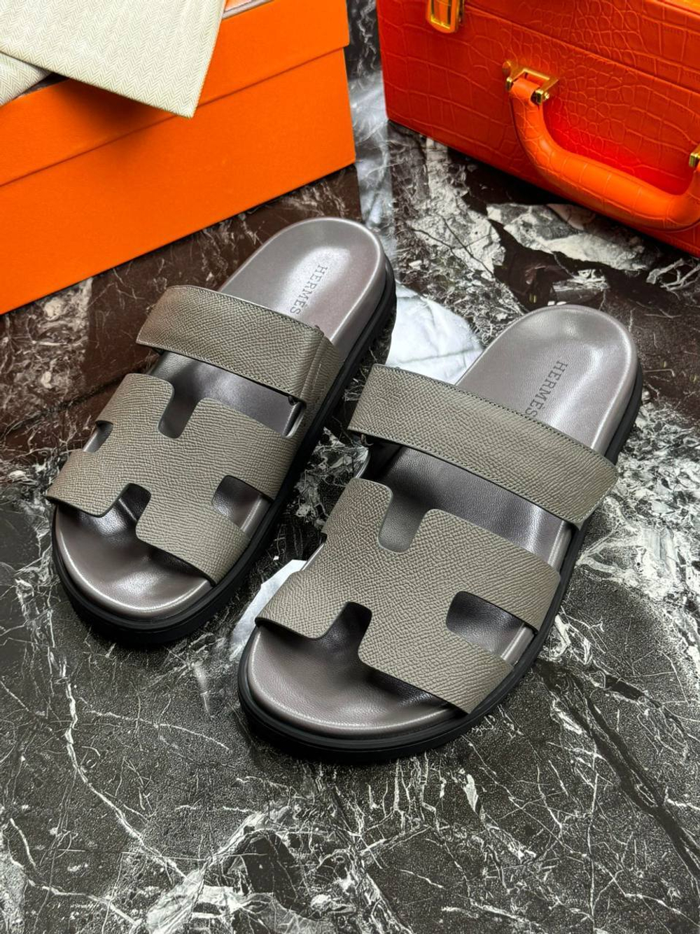 Шлепанцы Hermes, арт. 474214528